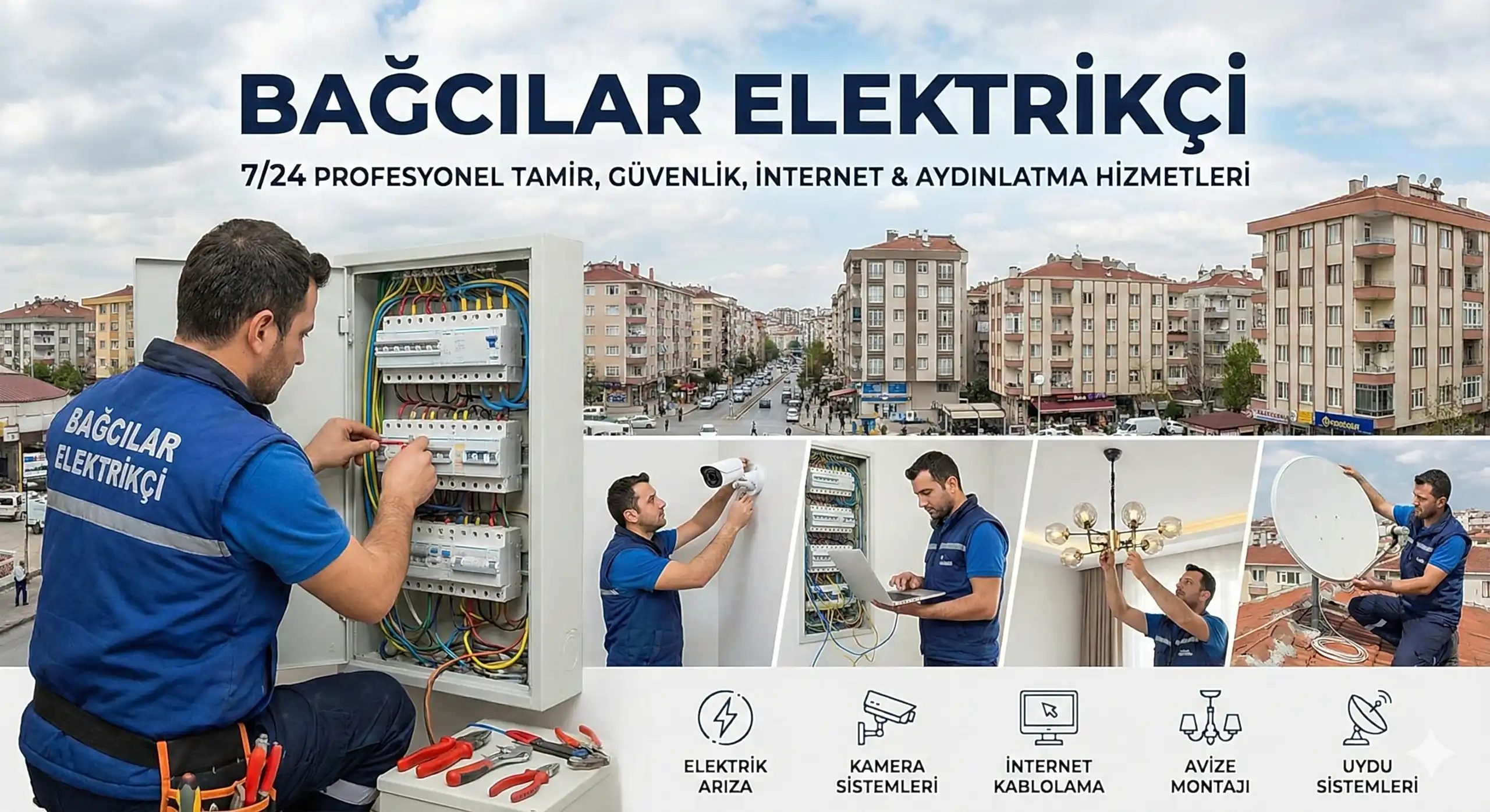 Bağcılar Acil Elektrikçi Ustası